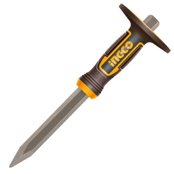 287890 Cincel punta cuna con grip 5/8" x 12" Super HCCL830416 Ingco