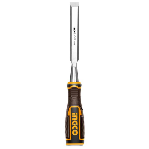 287906 Formon de hoja corta 5/8" mango plastico CrV Ingco