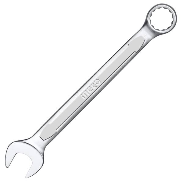 287938 Llave combinada 16mm acero mate CrV Ingco