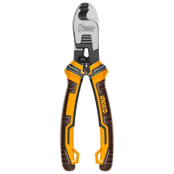 287963 Pinza corta cable y alambre 6" CrV Ingco