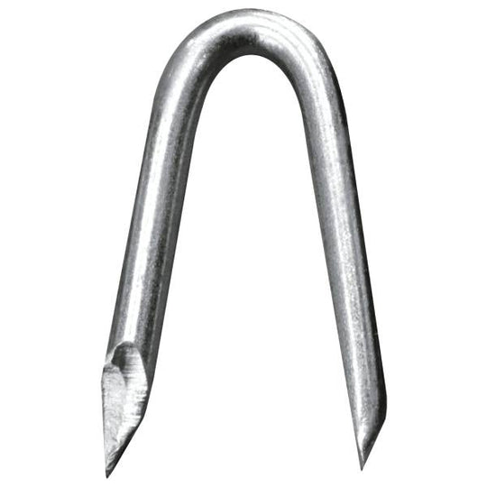 288052 Grapa para alambre puas galvanizadas 1" bolsa 1kg Clavos Nacionales