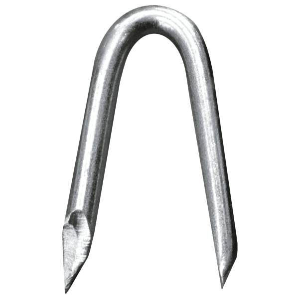 288052 Grapa para alambre puas galvanizadas 1" bolsa 1kg Clavos Nacionales