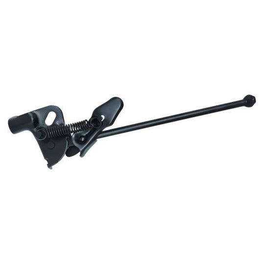 288101 Parador lateral para bicicleta acero negro 24 cm Nitro