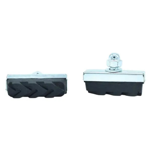288113 Zapata para bicicleta carreras flechas con bellota 2 pz Nitro NITRO