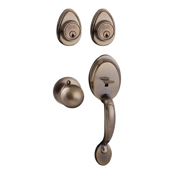 288178 Cerradura gatillo llave/llave laton antiguo Tauro Dexter