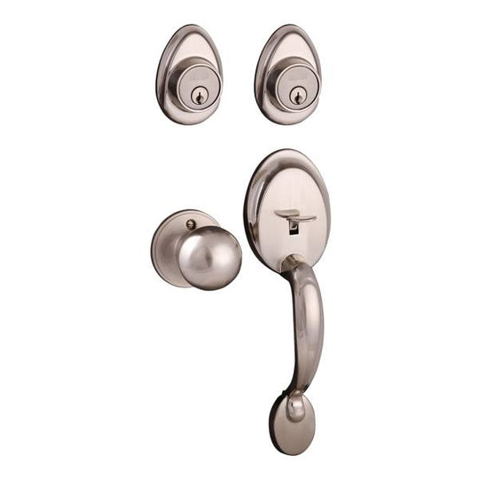 288179 Cerradura gatillo llave/llave niquel satinado Tauro Dexter