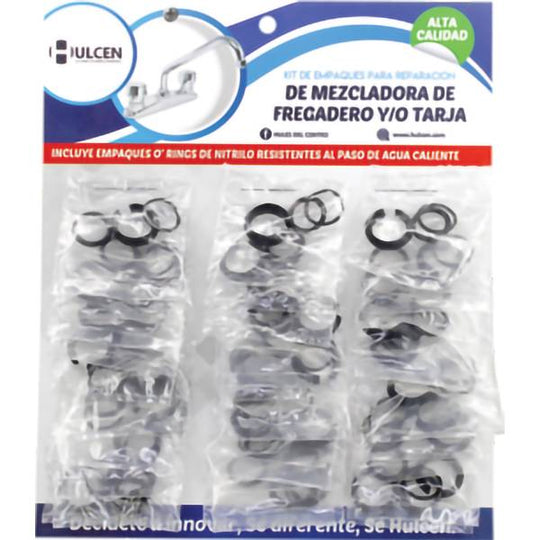 288292 Carton con 30 kits reparacion cuello ganso fregadero agua fria Hulcen