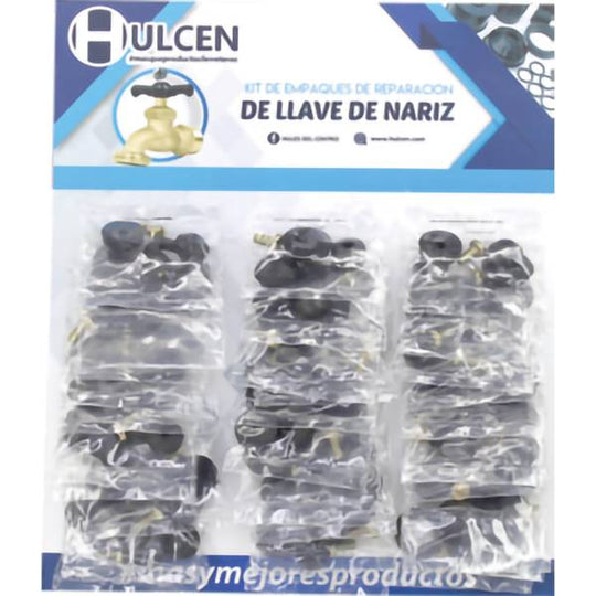 288293 Carton con 30 kits reparacion llave nariz agua fria Hulcen