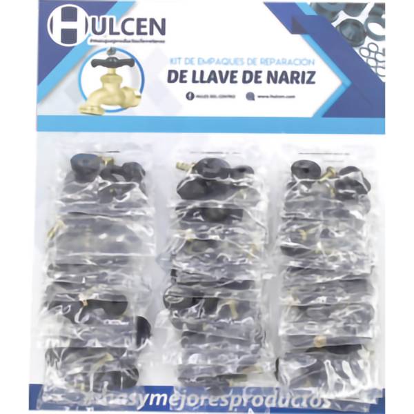 288293 Carton con 30 kits reparacion llave nariz agua fria Hulcen