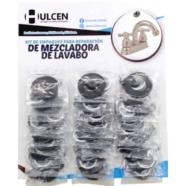 288294 Carton con 30 kits reparacion cartucho lavabo agua fria Hulcen