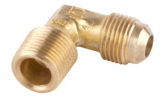 2995 Codo terminal 010 x 010mm 3/8" x 3/8" Nacobre