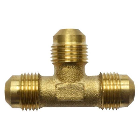 3086 Tee union 1/2" x 1/2" nacobre