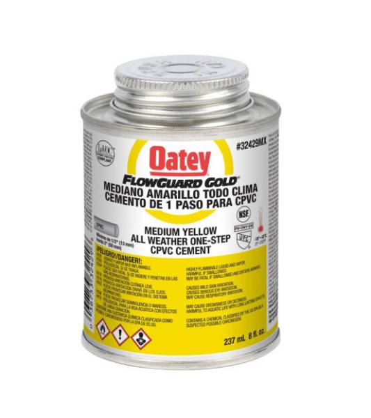 3589 Pegamento para CPVC 237ml 1/4 flowguard Oatey