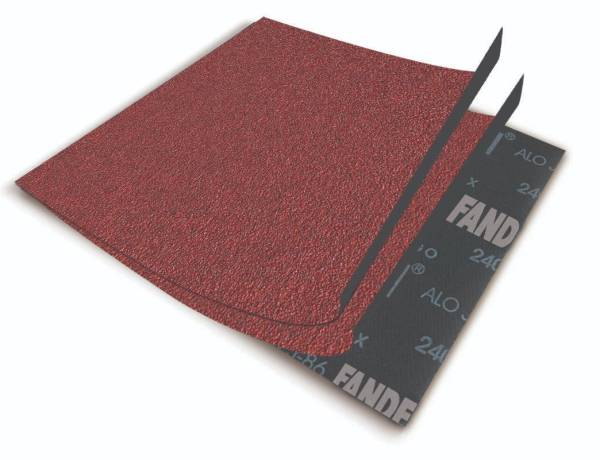 4143 Lija roja oxialum X-86 grado 36 9" x 11" metal/madera Fandeli