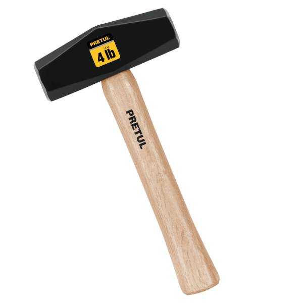 4420 Marro nevado 04lbs mango de madera 10-3/4" Pretul