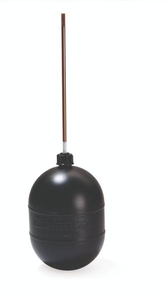 509 Flotador plastico 5" para tinaco con varilla 1/4" Rotoplas