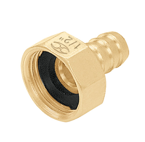 5137 Conexion manguera hembra 013mm 1/2" laton Truper