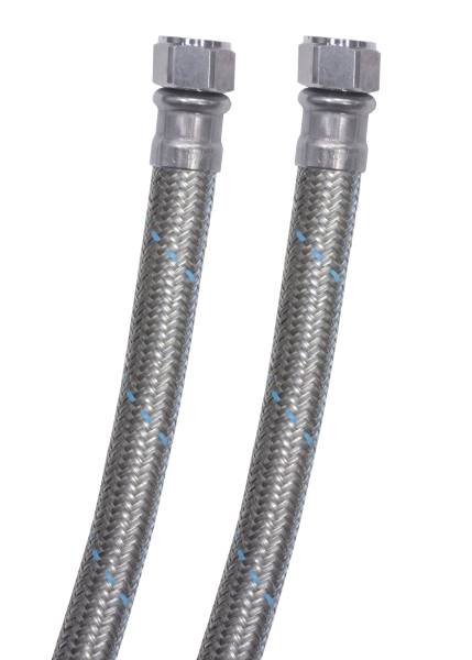5325 Manguera para boiler de acero basico 013 1/2" x 1/2" 060cm ABC60 Coflex
