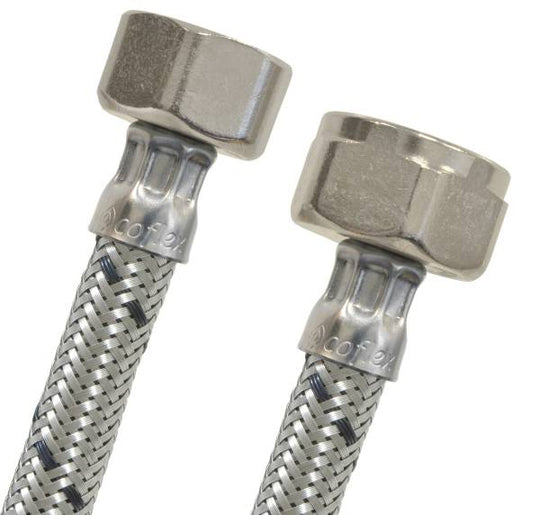 5338 Manguera para sanitario de acero inoxidable 7/8" x 7/8" 035cm ASF35 Coflex