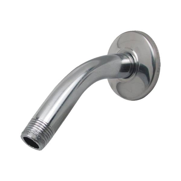 5503 Brazo para regadera standard de acero inoxidable cromada 45B Rugo