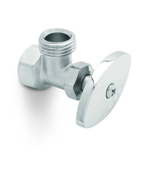 5615 Valvula control angular 1/2" x 1/2" laton sin contra 401SC Urrea URREA