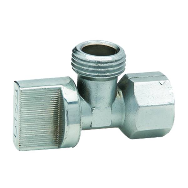 5617 Valvula control angular 1/2" x 1/2" laton 1/4 de vuelta 3401CV Dica DICA