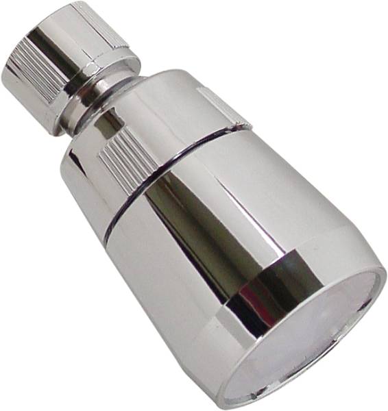 5757 Regadera sin brazo redonda 01" plastica cromada Italia 44I Rugo