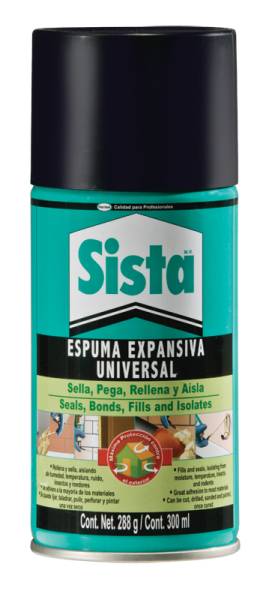 6561 Espuma expansiva de poliuretano 300ml Sista