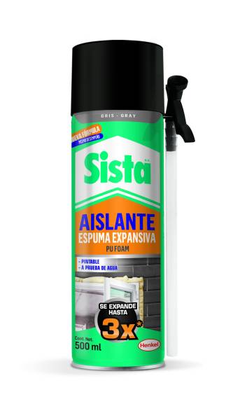 6562 Espuma expansiva de poliuretano 500ml Sista