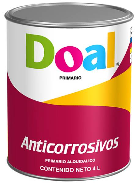 6629 Anticorrosivo mt-72 rojo oxido 4.0l Doal
