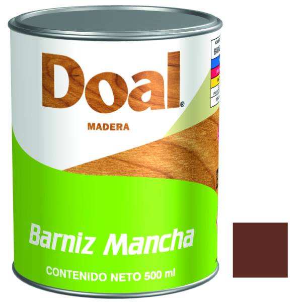 6653 Barniz mancha 411 nogal 0.5 lt Doal