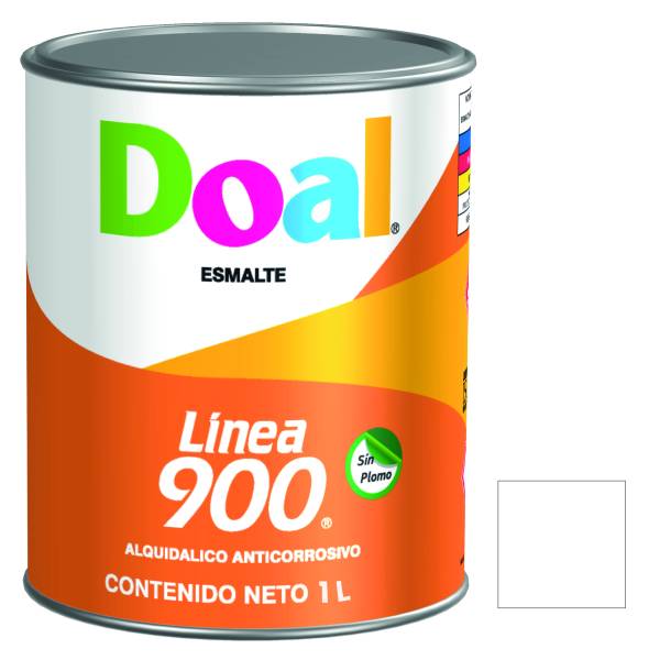 6677 Esmalte linea 0900 900 blanco 1.0l Doal