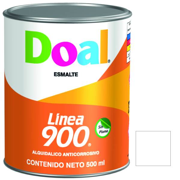 6678 Esmalte linea 0900 900 blanco 0.5l Doal