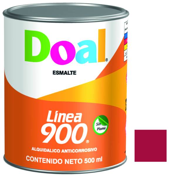 6704 Esmalte linea 0900 907 rojo bermellon 0.5l Doal