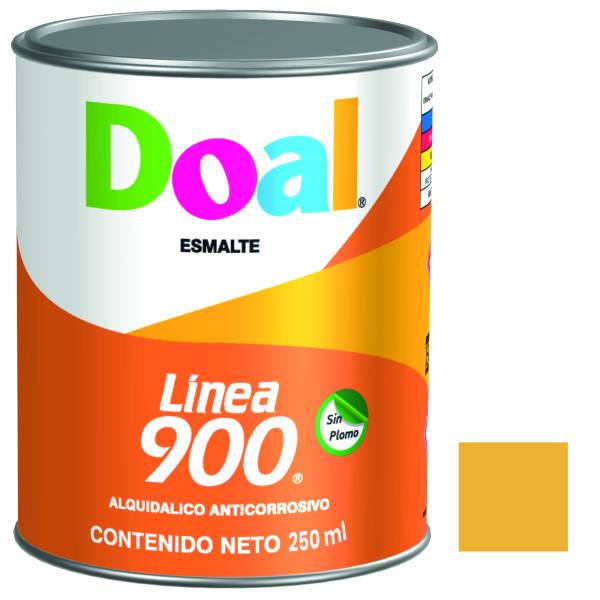6734 Esmalte linea 0900 915 amarillo cromo 0.25l Doal