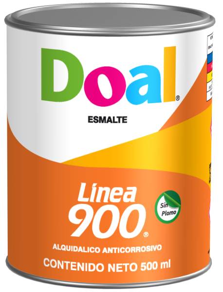 6735 Esmalte linea 0900 915 amarillo cromo 0.5l Doal