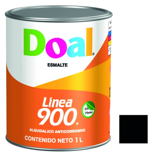 6745 Esmalte linea 0900 917 negro 1.0l Doal