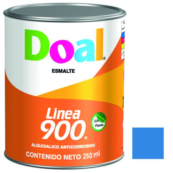 6787 Esmalte linea 0900 930 azul elect 0.25l Doal