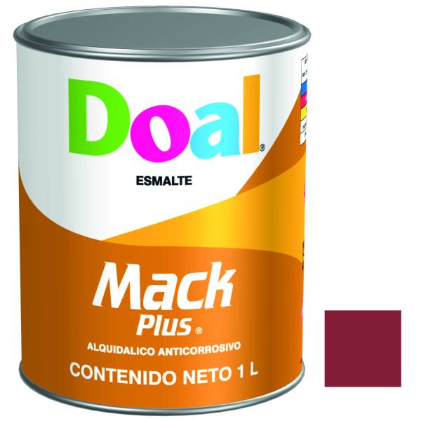 6884 Esmalte linea 700 mack 714 rojo oxido 1.0l Doal