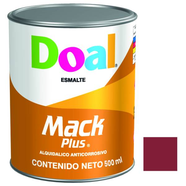 6886 Esmalte linea 700 mack 714 rojo oxido 0.5l Doal