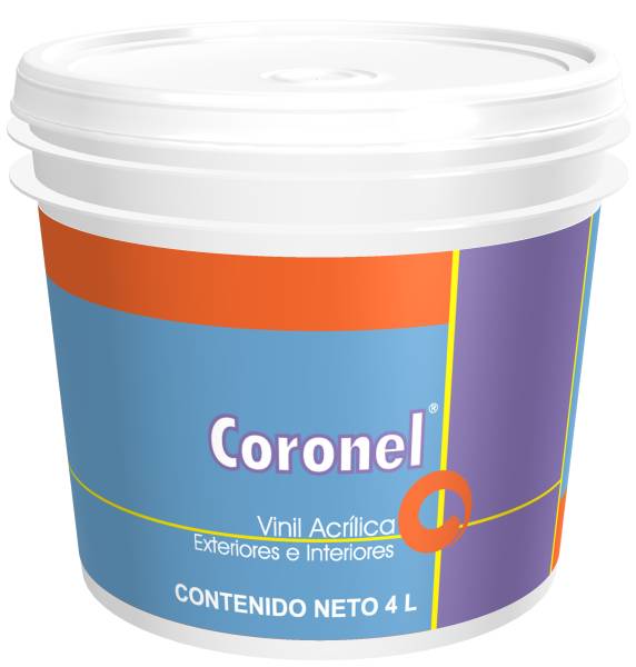 7041 Pintura vinil coronel amarillo paja 4.0 lt Doal