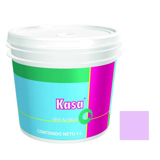 7072 Pintura vinil kasa carmin 4.0 lt Doal