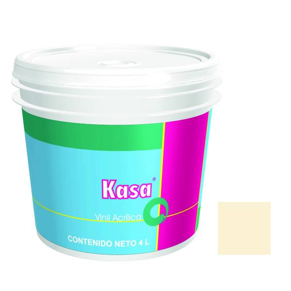 7078 Pintura vinil kasa marfil 4.0 lt Doal