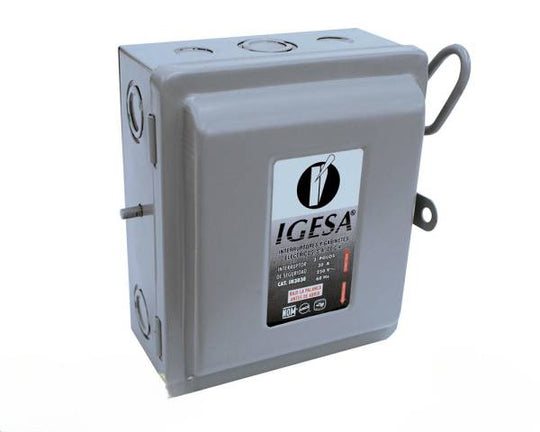 736 Interruptor de seguridad 3 polos 30a IN3030 IGESA