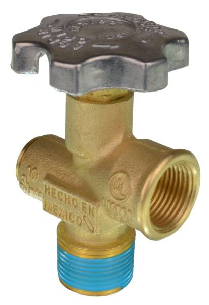 7608 Valvula para cilindro gas 019mm 3/4" para pol Iusa IUSA