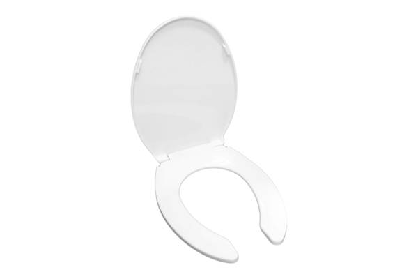 7681 Asiento para sanitario alargado blanco Beta