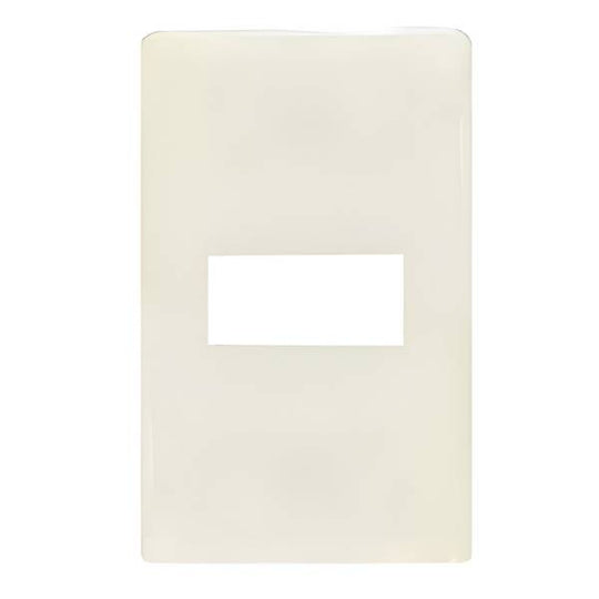 789 Placa 1 ventana marfil Tradizione