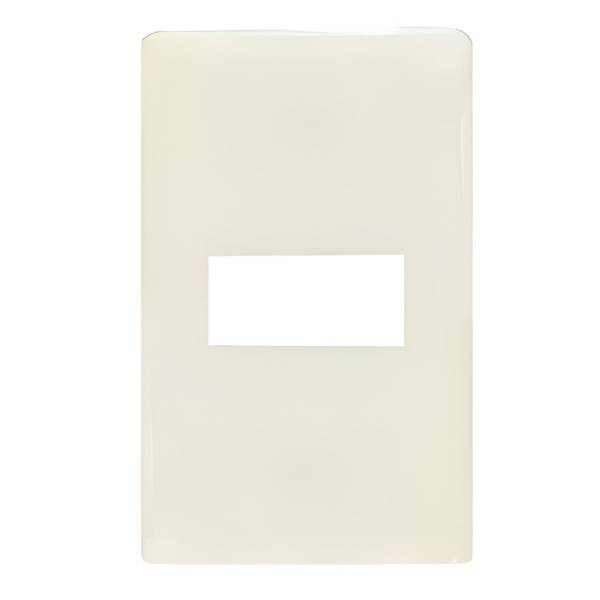 789 Placa 1 ventana marfil Tradizione