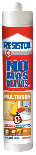 7901 Pegamento no mas clavos blanco 353 gr lata RESISTOL
