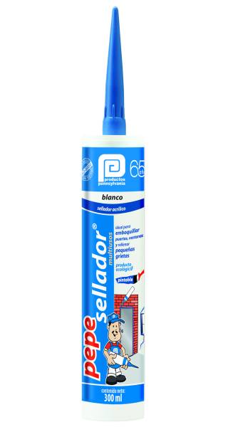7903 Sellador acrilico cartucho 300ml blanco PEPE Pennsylvania